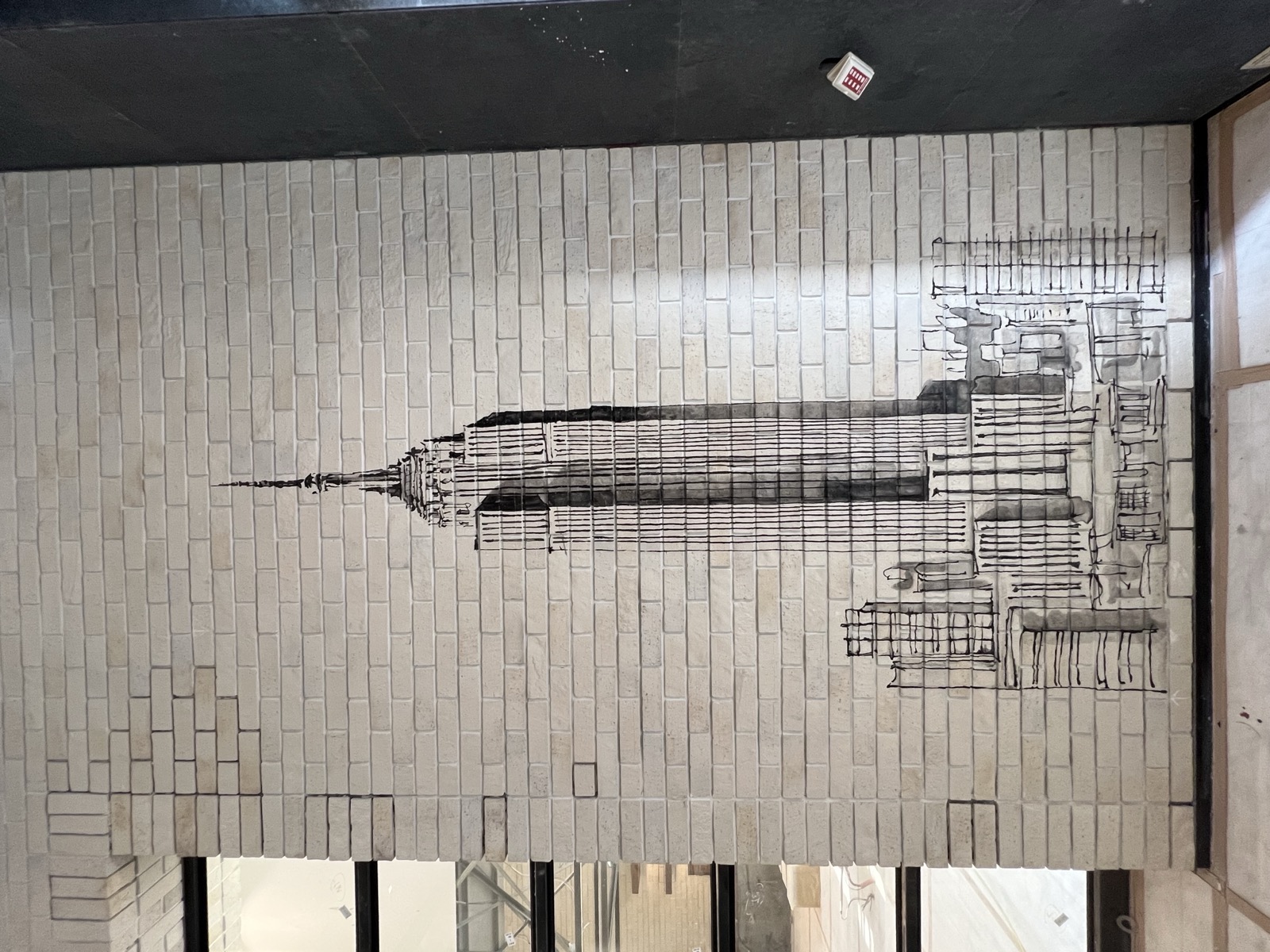 Image 4 — Library growth chart — giraffe 5' 11" × 4' 3"